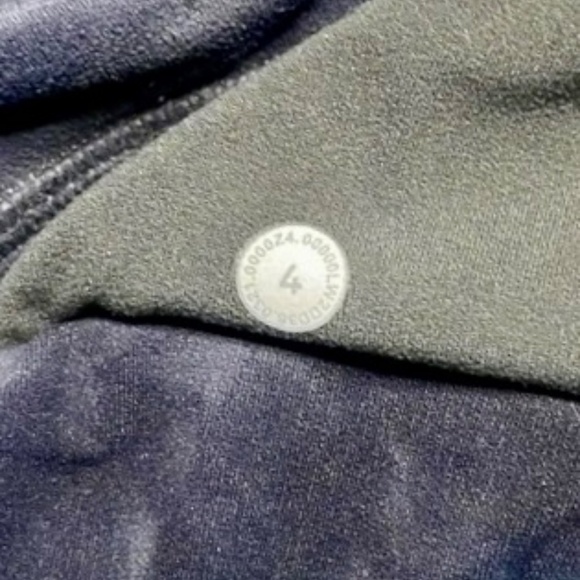 Lululemon ALIGN BRA A/B Cup Diamond Dye Pitch Grey Graphite Grey REVERSIBLE 4 - Picture 6 of 6